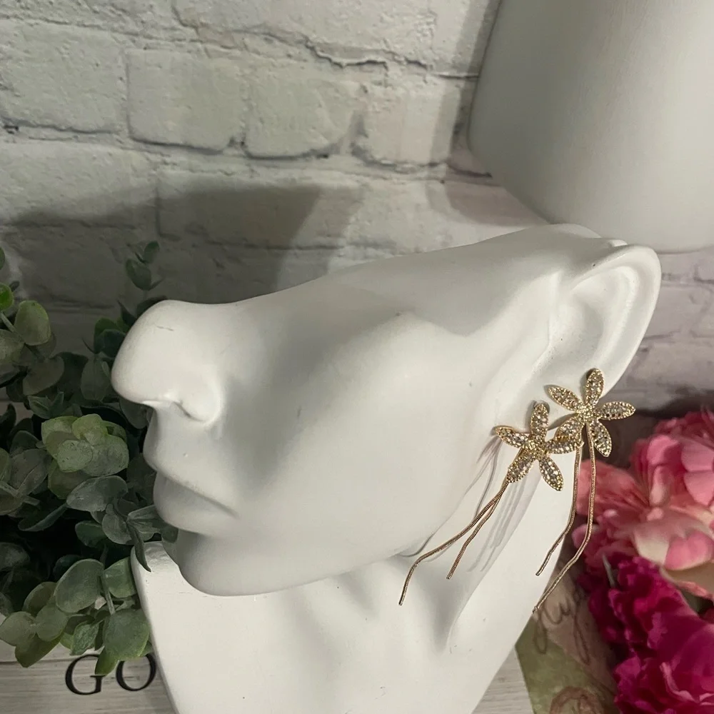 N/A gold rhinestone